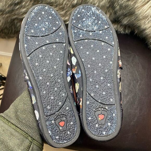 Bobs By Skechers Women Size 6.5/36.5EU Black Flat - Picture 9 of 11